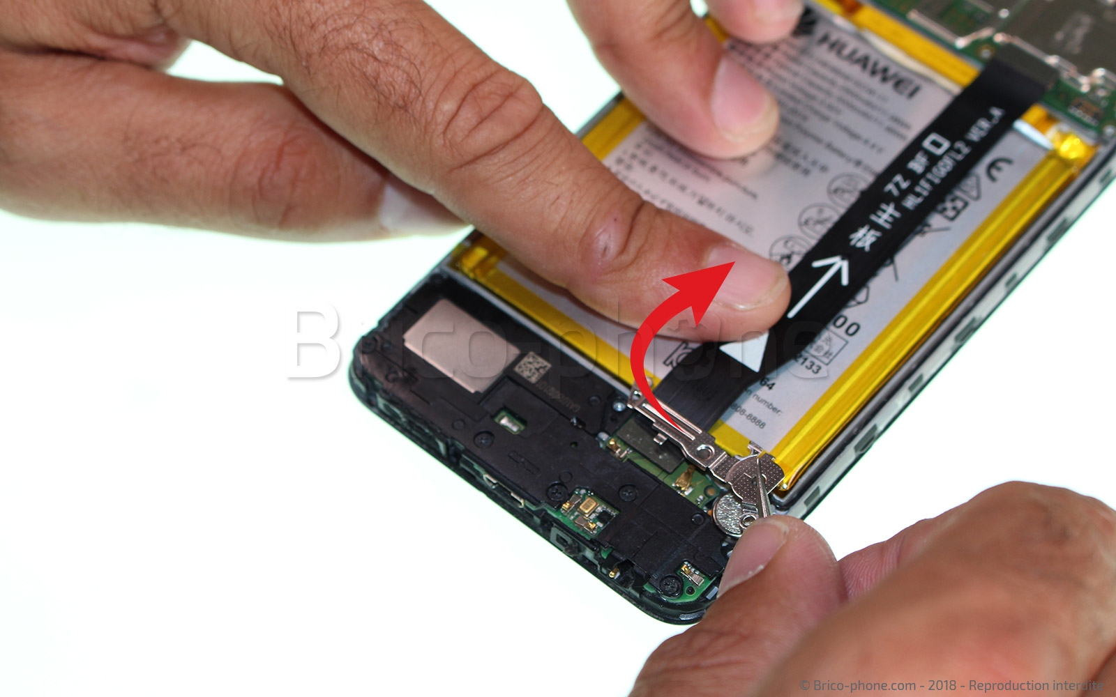 Changement d'écran (vitre+LCD) sur P Smart 2018 photo 2