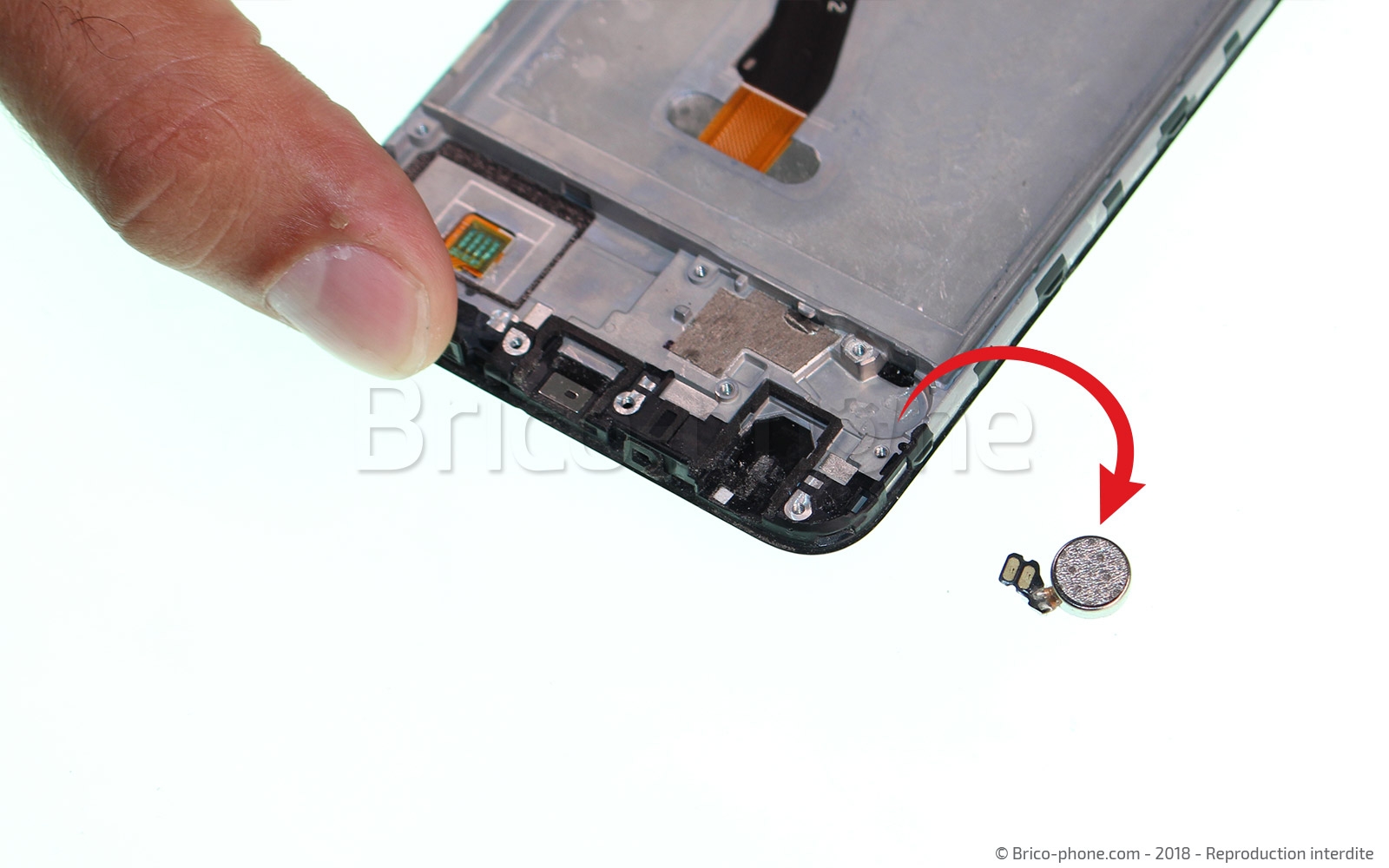 Changement d'écran (vitre+LCD) sur P Smart 2018 photo 3