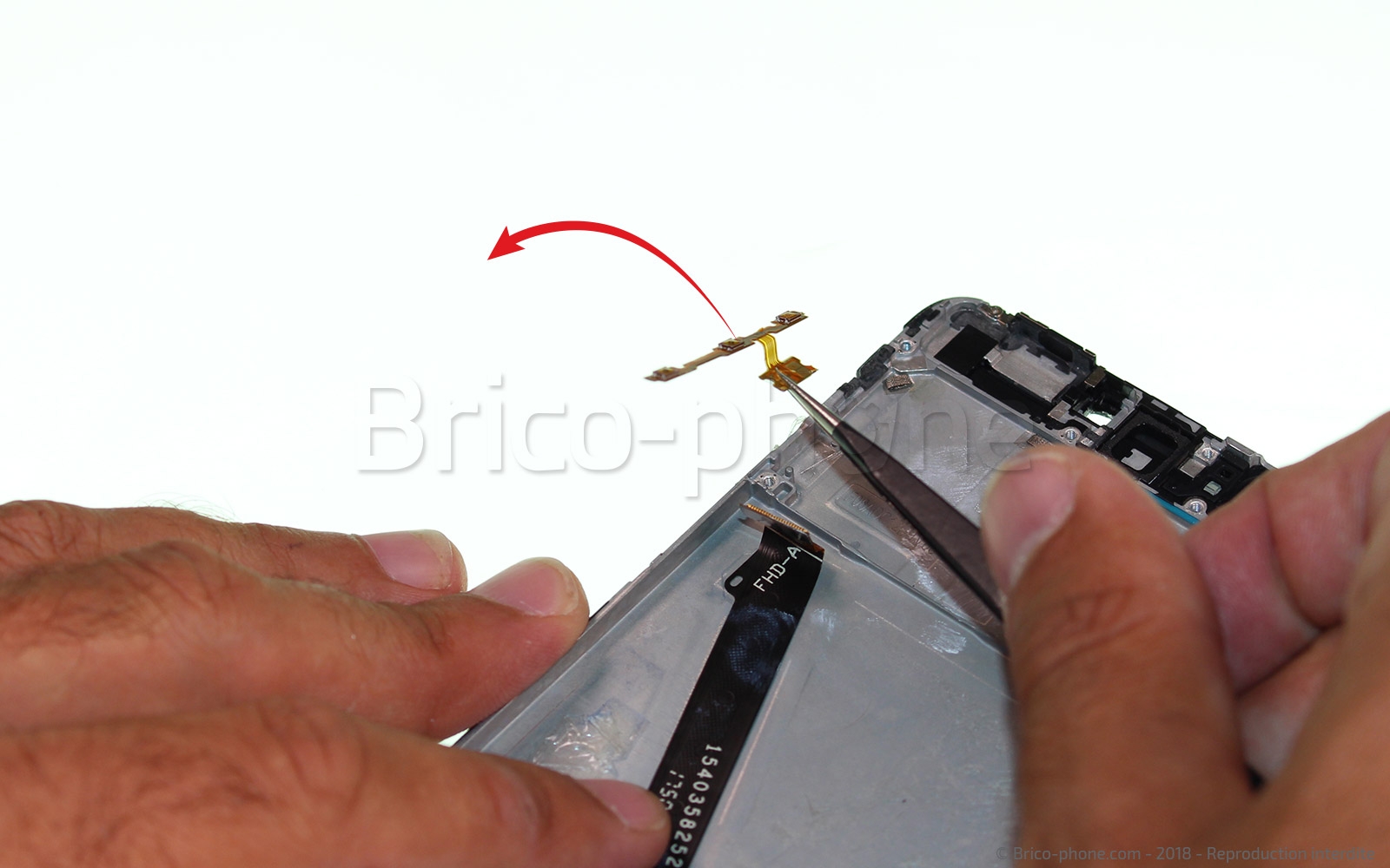 Changement d'écran (vitre+LCD) sur P Smart 2018 photo 4