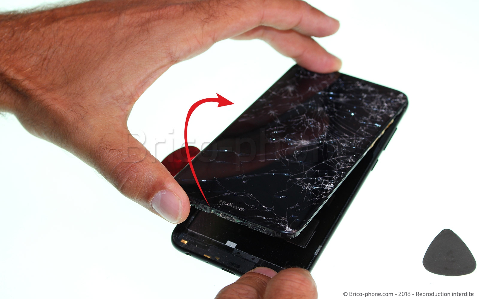 Changement de batterie sur P Smart 2018 photo 2