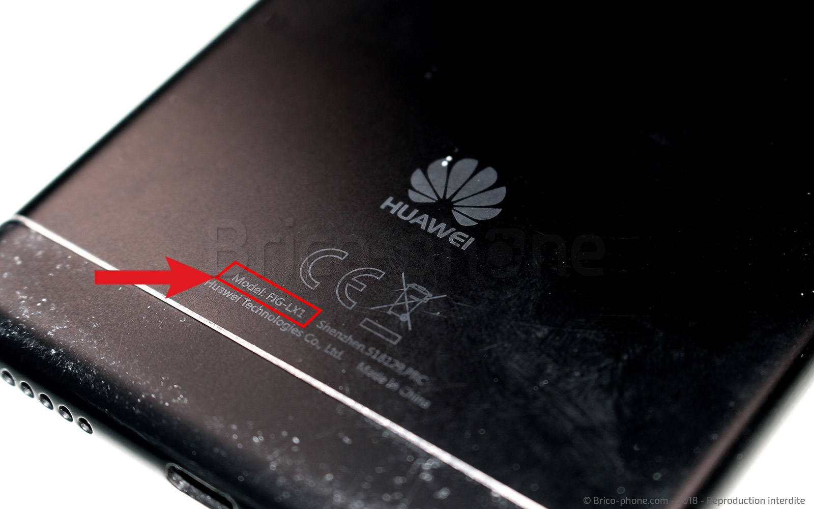 Changement du connecteur de charge sur P Smart 2018 photo 1