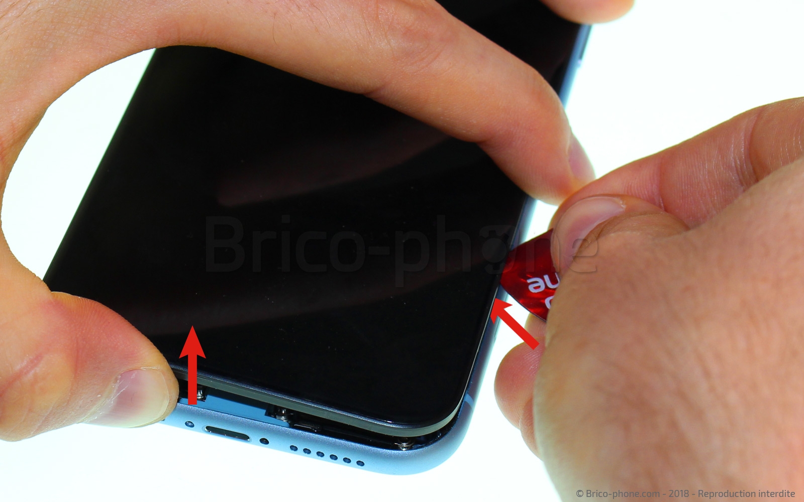 Changement de l'écran (vitre + LCD + Plaquette) sur iPhone XR photo 2