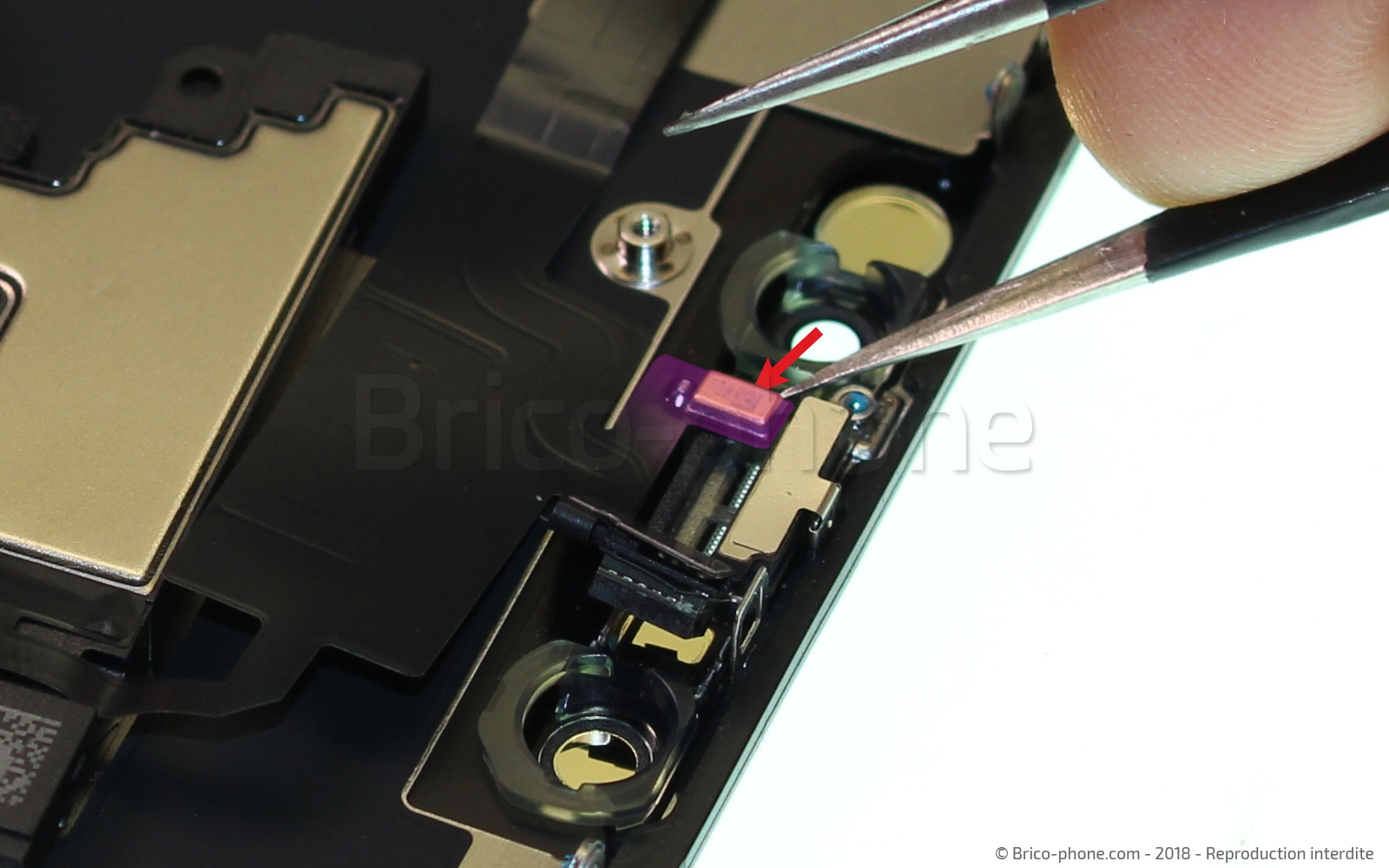 Changement de l'écran (vitre + LCD + Plaquette) sur iPhone XR photo 2