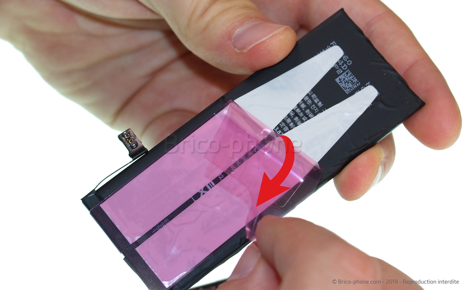 Changement de batterie sur iPhone 6S photo 1