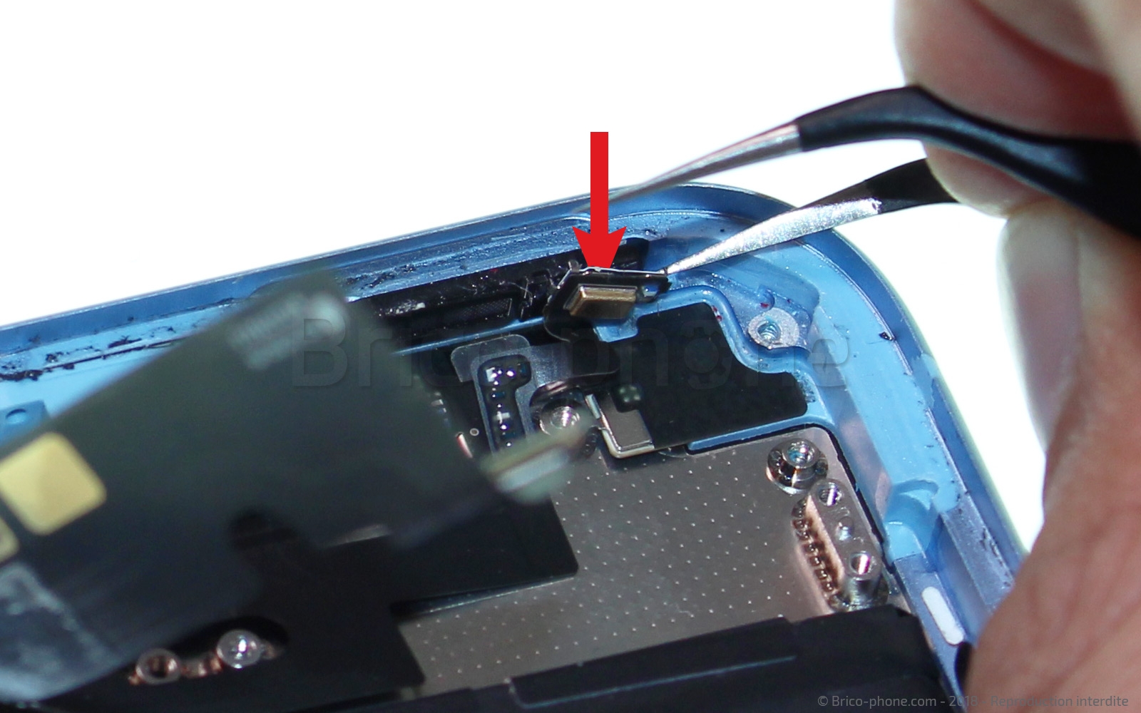 Changement d'antenne basse sur iPhone XR photo 1