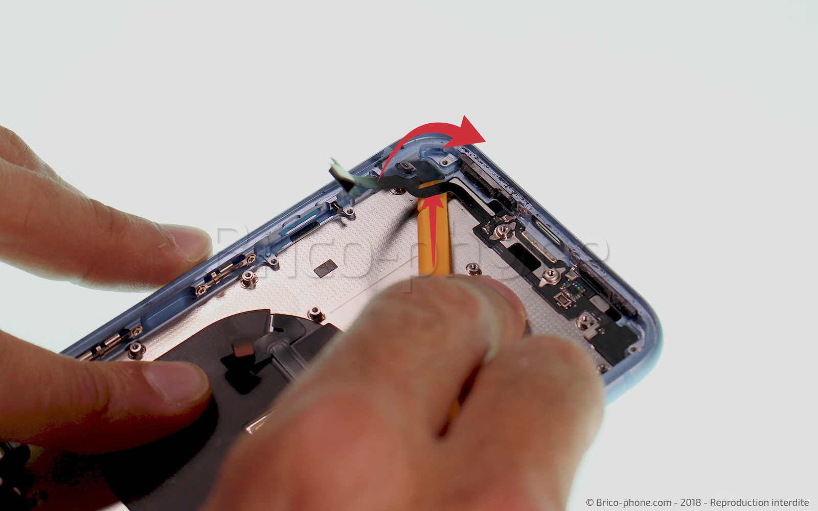Changement d'antenne basse sur iPhone XR photo 1