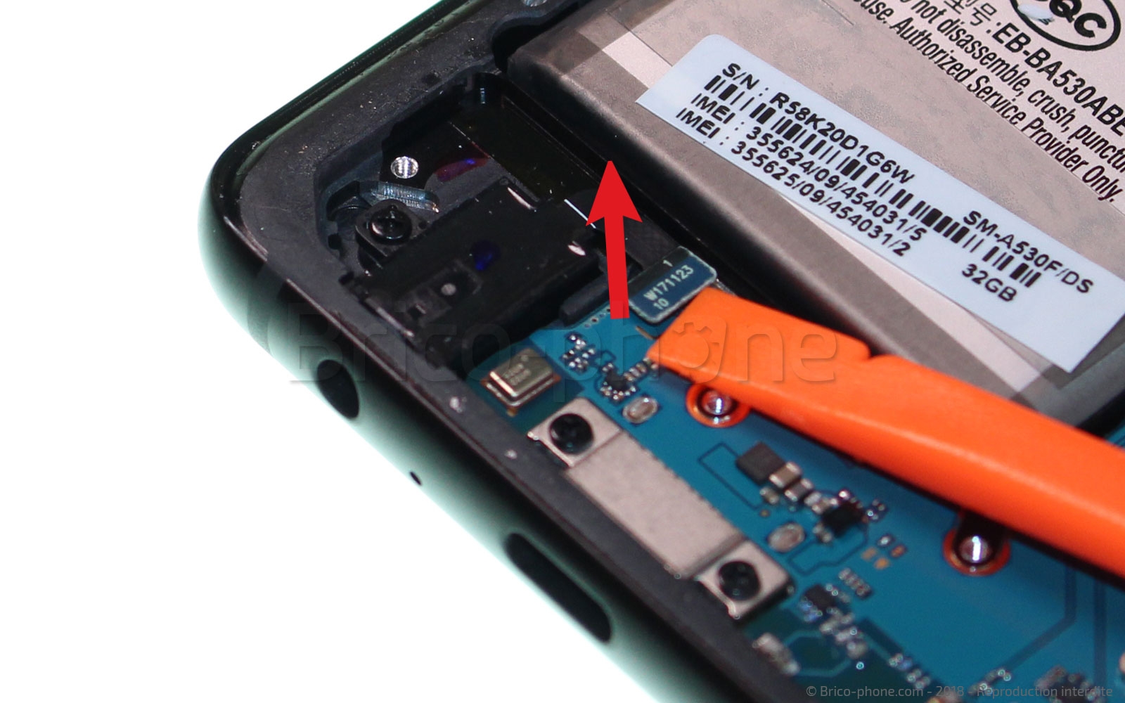 Changement de caméra arrière sur Galaxy A8 2018 photo 1