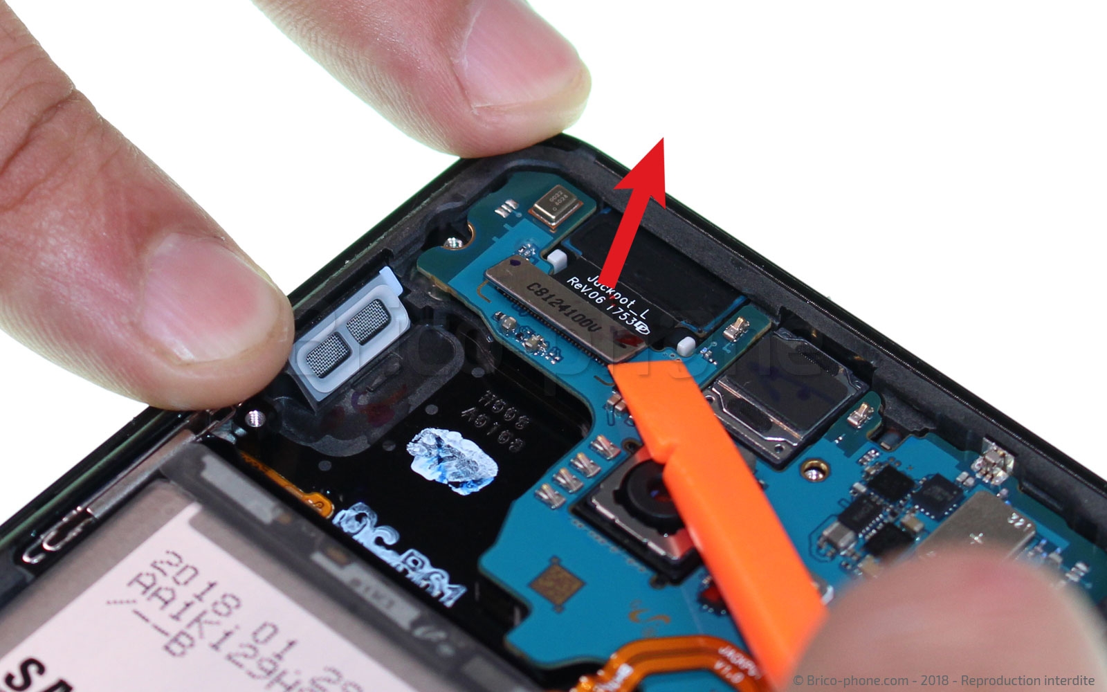 Démontage complet sur Galaxy A8 2018 photo 1