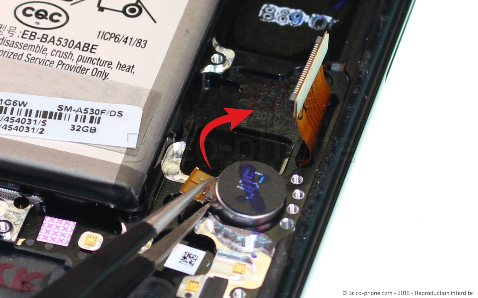 Démontage complet sur Galaxy A8 2018 photo 1