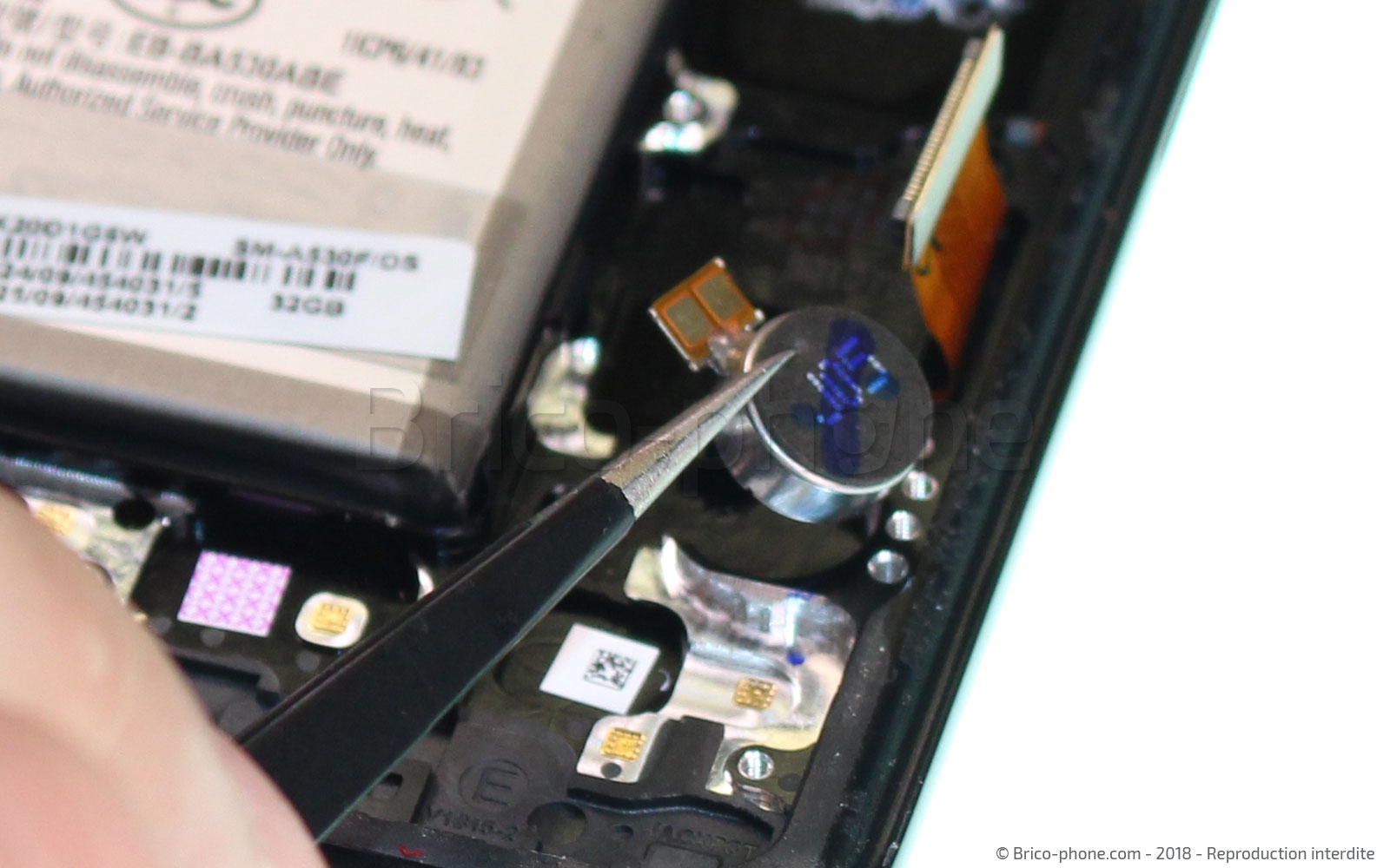 Démontage complet sur Galaxy A8 2018 photo 2