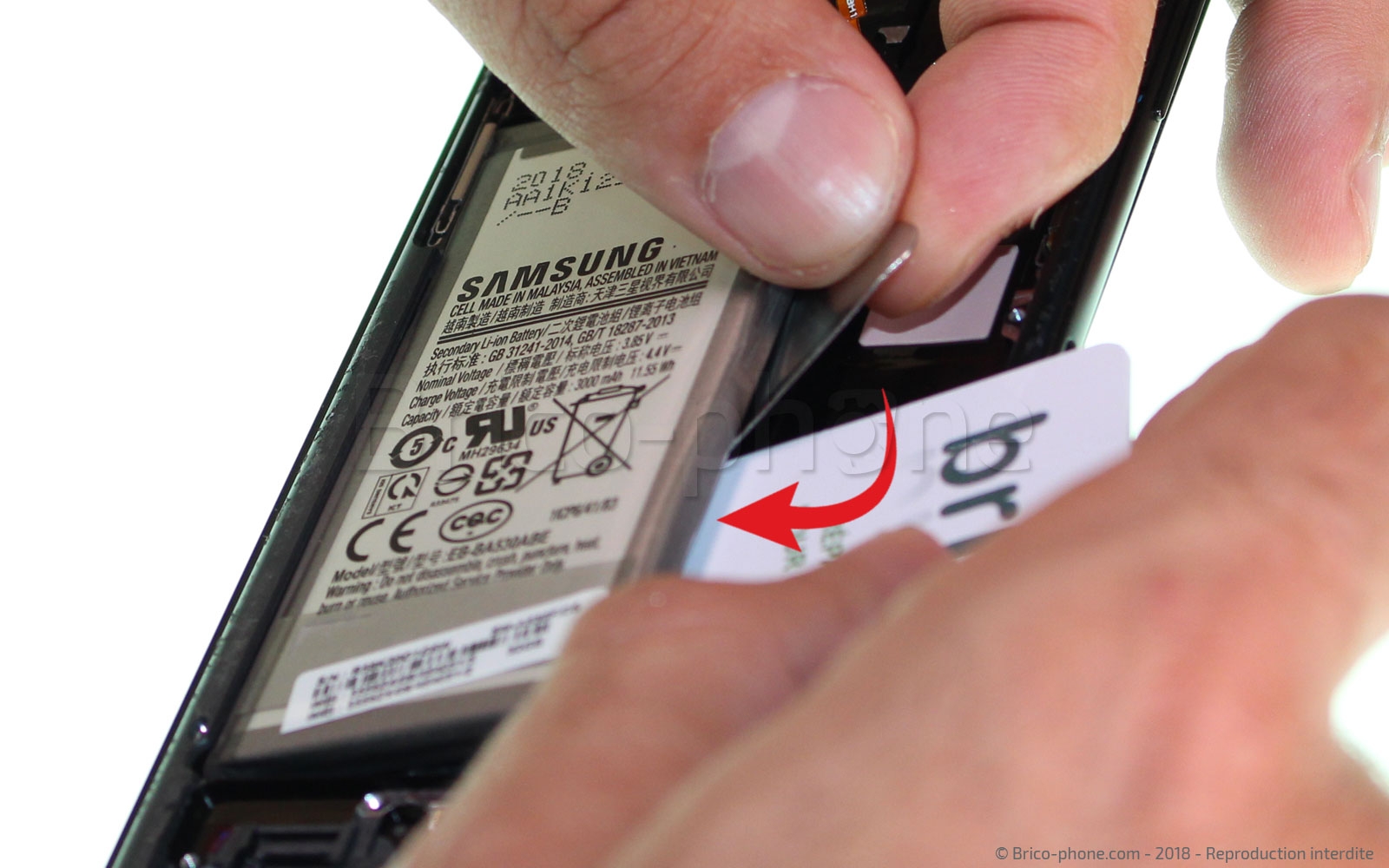 Démontage complet sur Galaxy A8 2018 photo 2