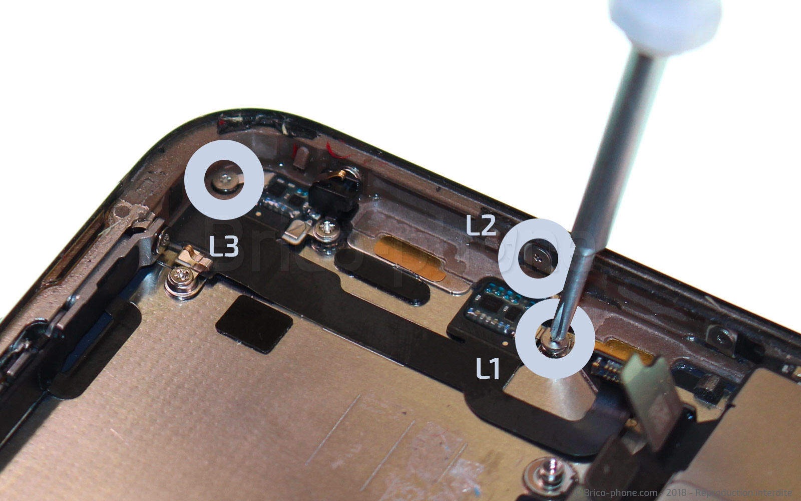 Changement d'antenne WiFi sur iPhone XS photo 1