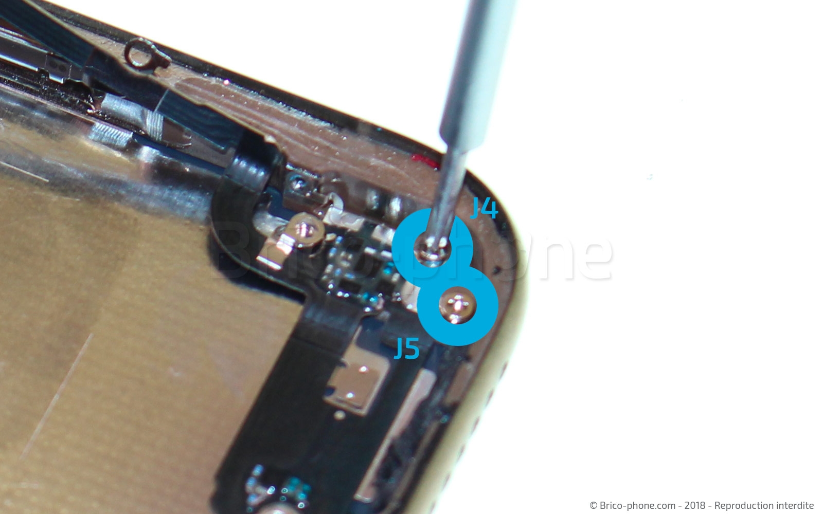 Changement d'antenne réseau GSM sur iPhone XS photo 2