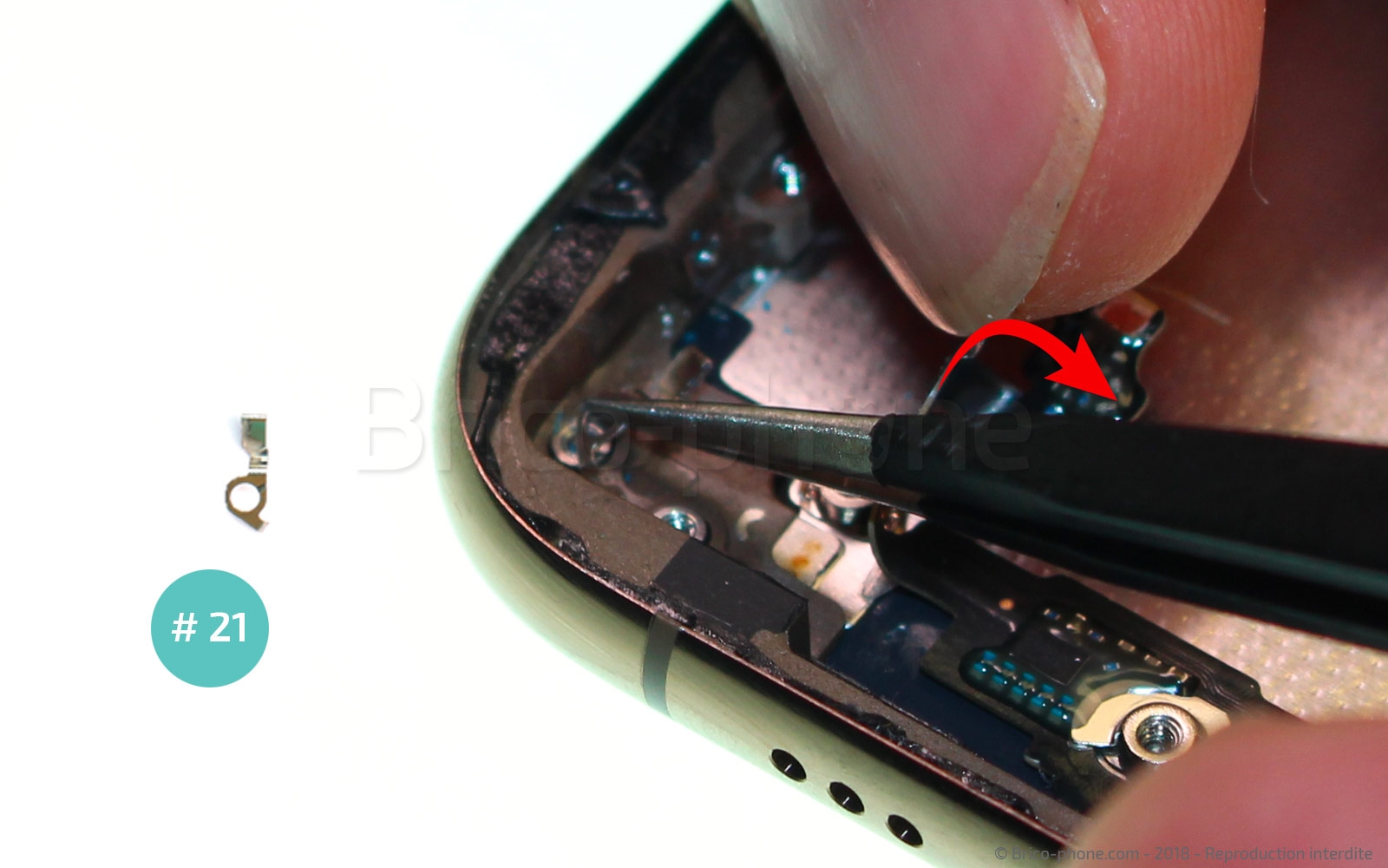 Changement d'antenne réseau GSM sur iPhone XS photo 2