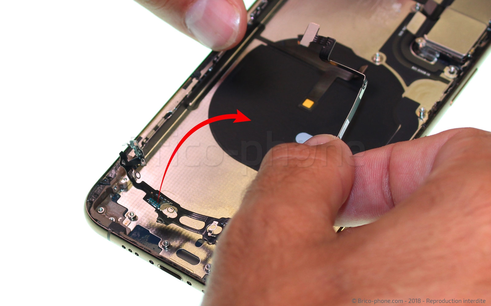 Changement d'antenne réseau GSM sur iPhone XS photo 2