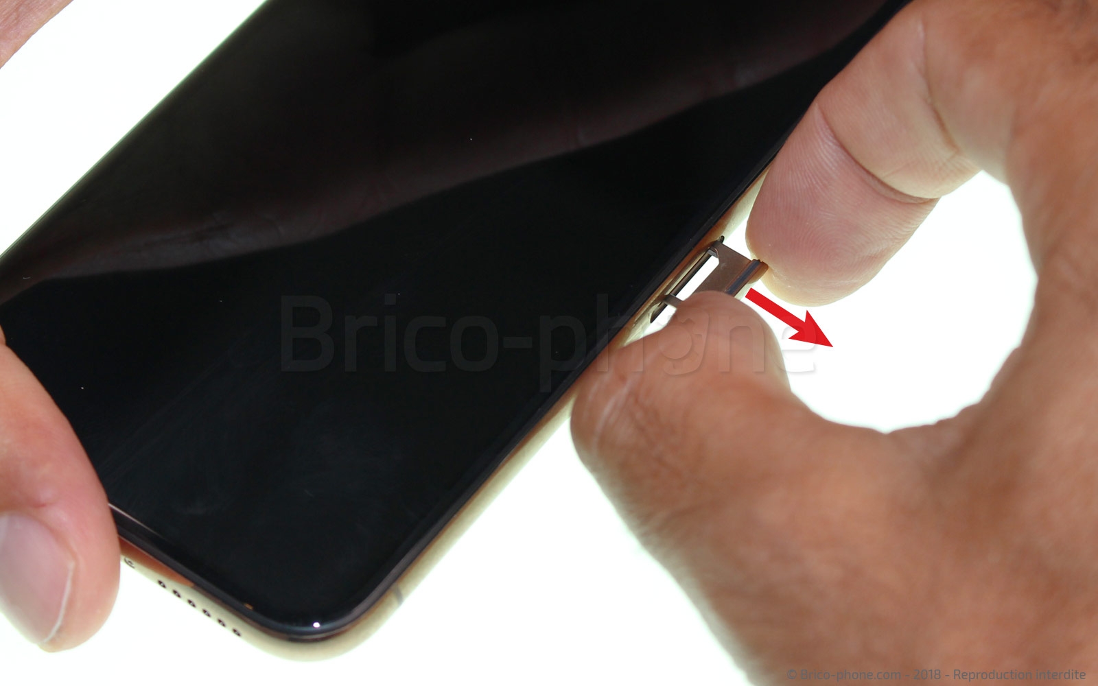 Changement de nappe volume et induction sur iPhone XS photo 3