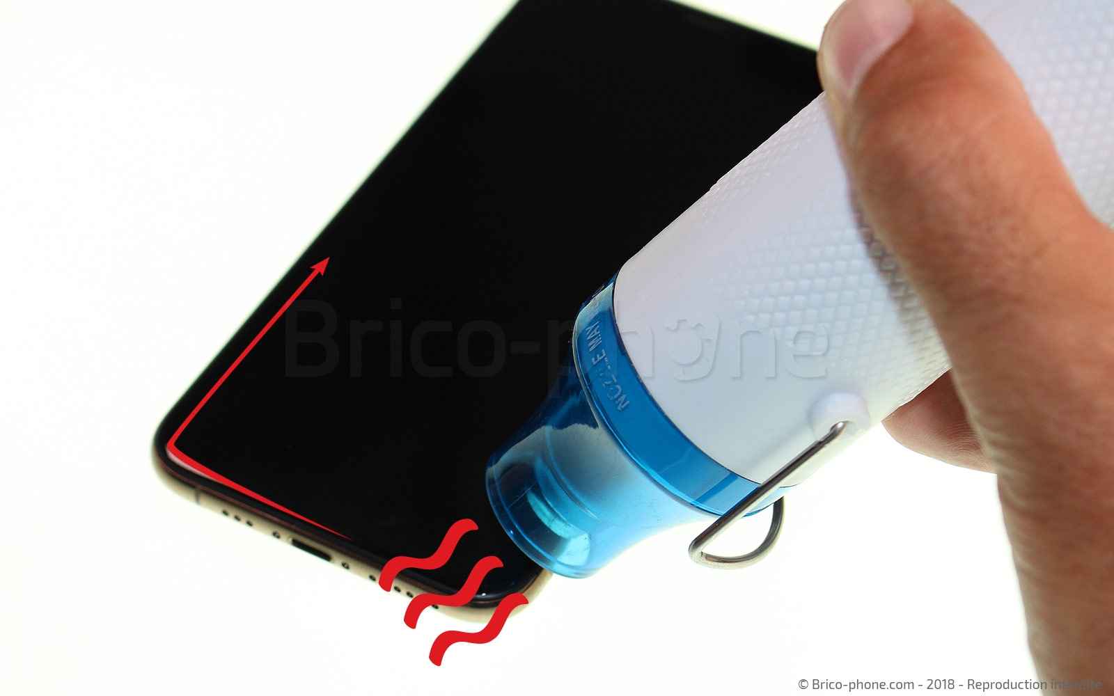 Changement de nappe volume et induction sur iPhone XS photo 1