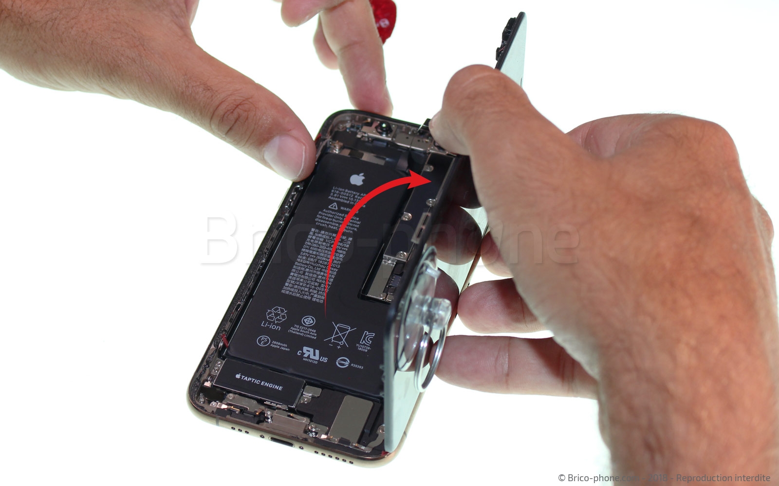 Changement de nappe volume et induction sur iPhone XS photo 2