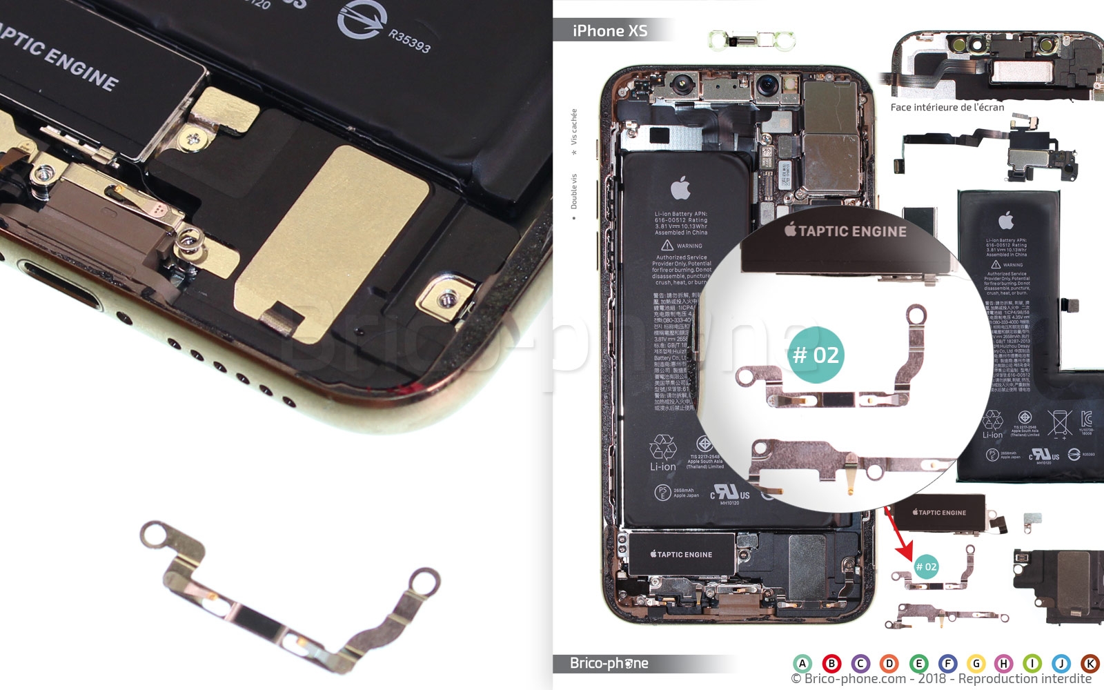Changement de nappe volume et induction sur iPhone XS photo 4