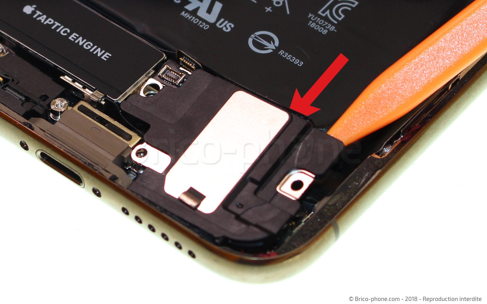 Changement de nappe volume et induction sur iPhone XS photo 1