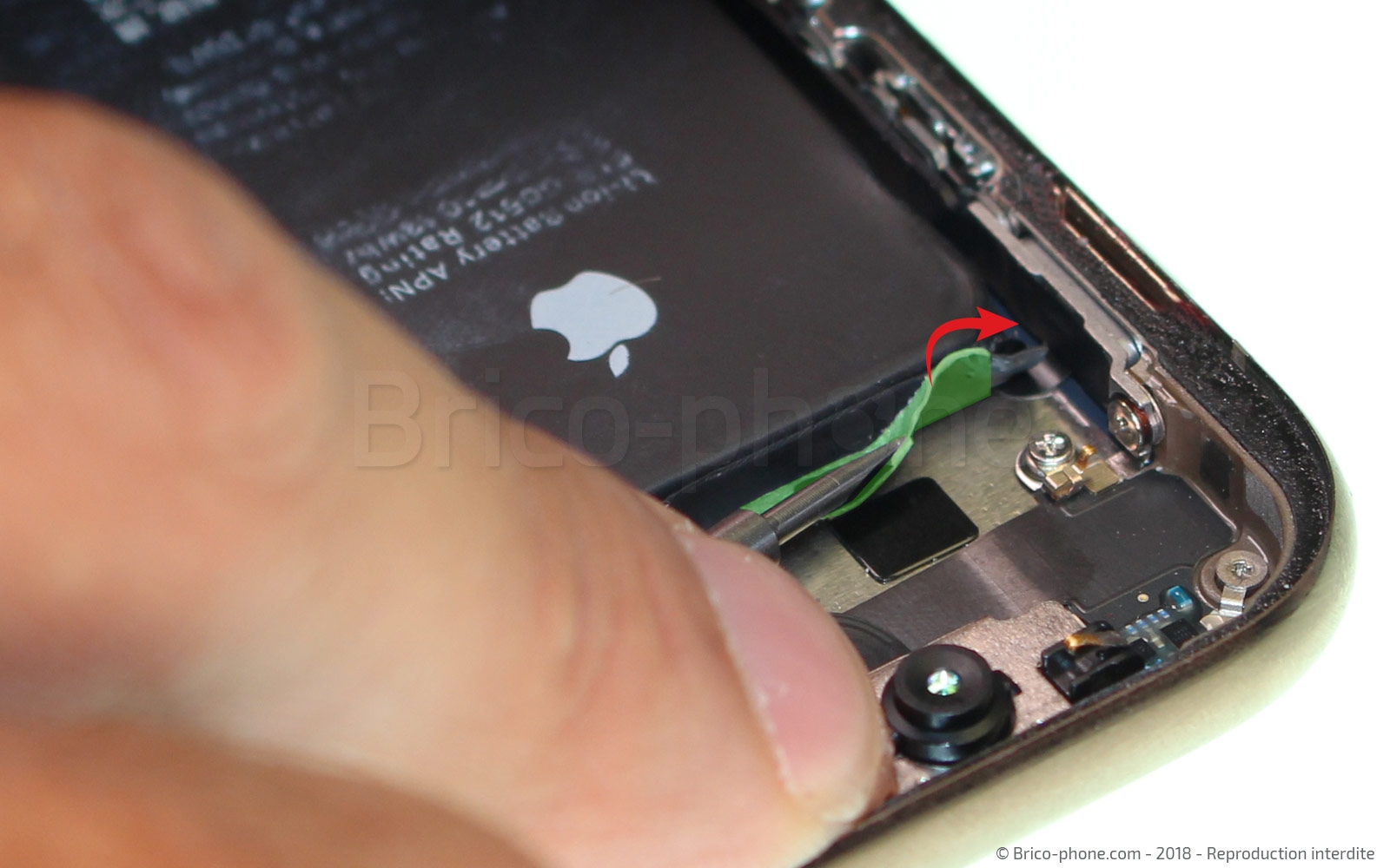 Changement de nappe volume et induction sur iPhone XS photo 1