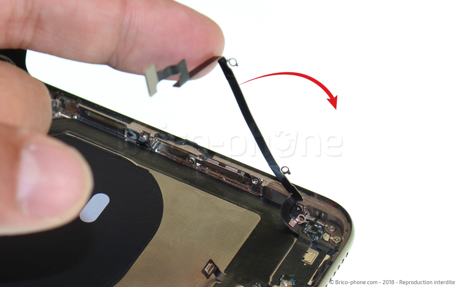 Changement de nappe volume et induction sur iPhone XS photo 3