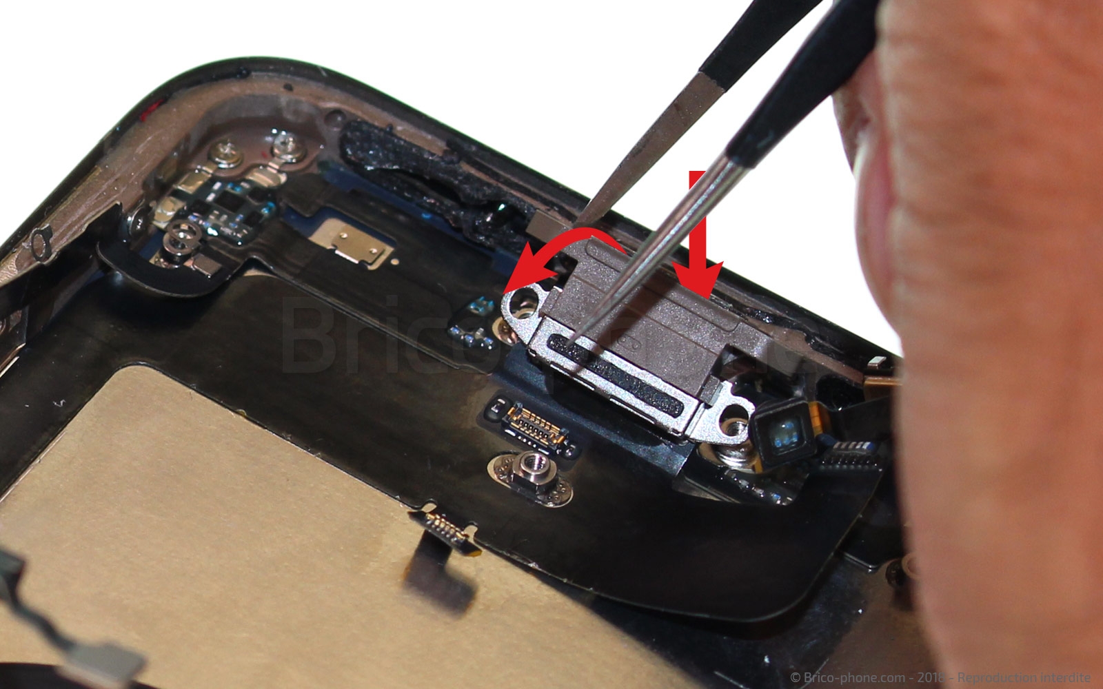 Changement de nappe volume et induction sur iPhone XS photo 1