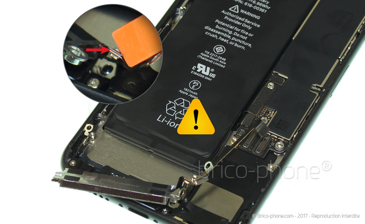 Changement de batterie sur iPhone 8 photo 4