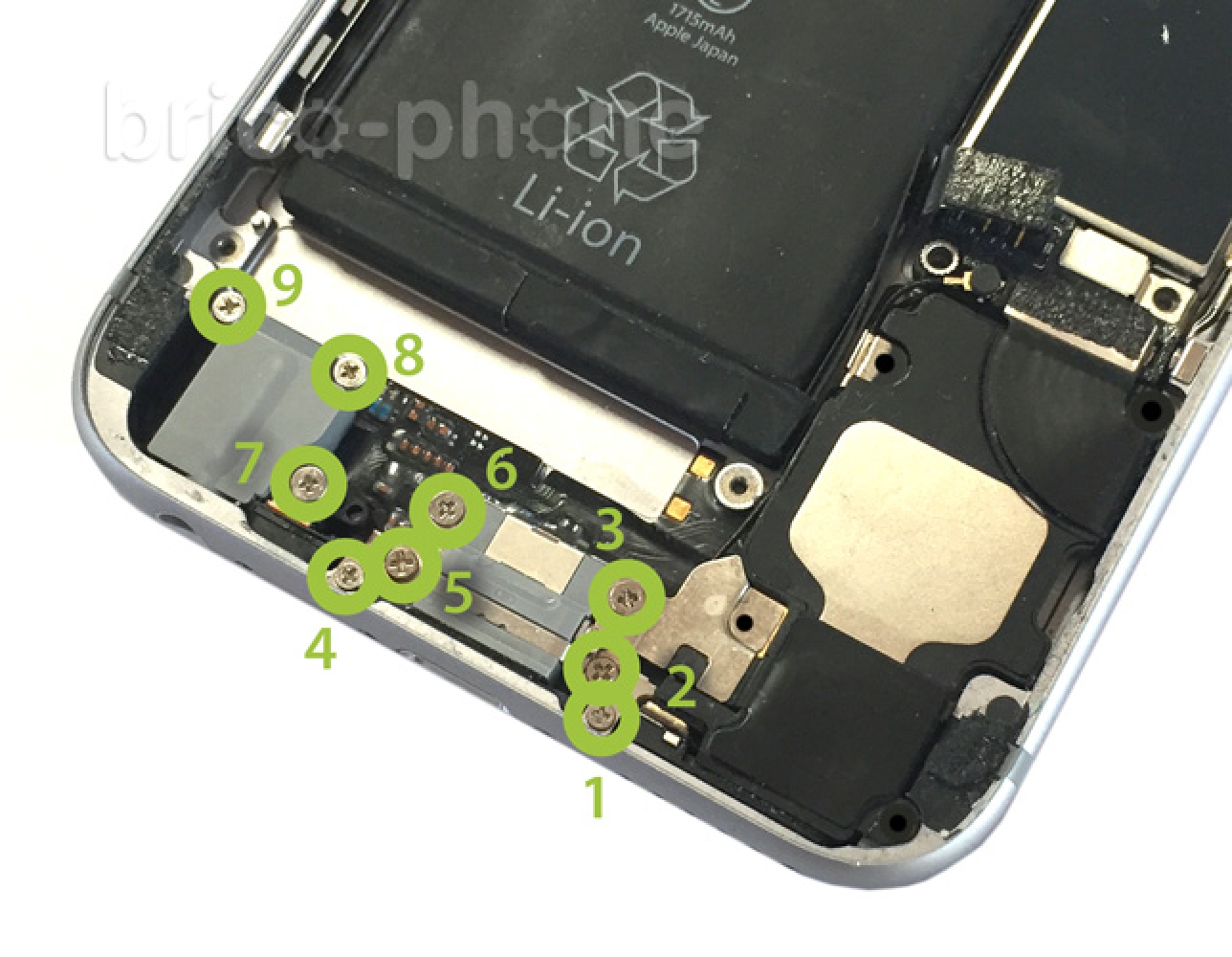 Changement du connecteur de charge sur iPhone 6S photo 1