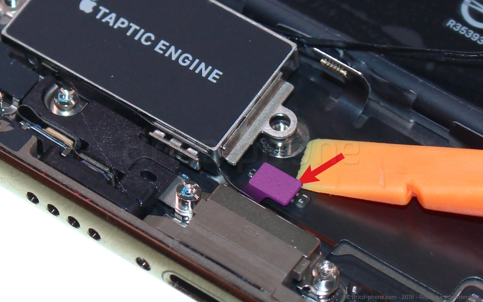 Changement du connecteur de charge sur iPhone XS Max photo 2