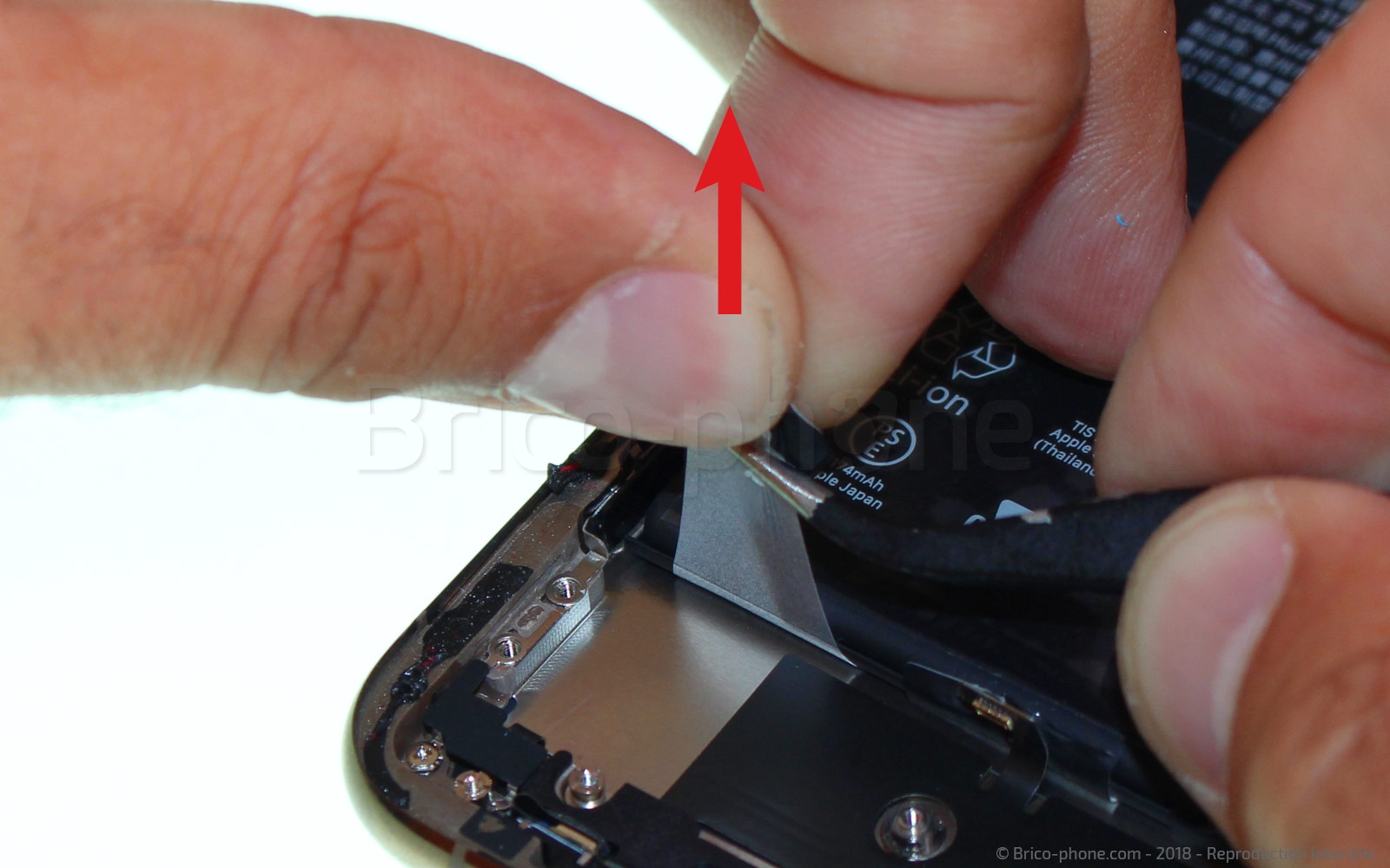 Changement du connecteur de charge sur iPhone XS Max photo 3