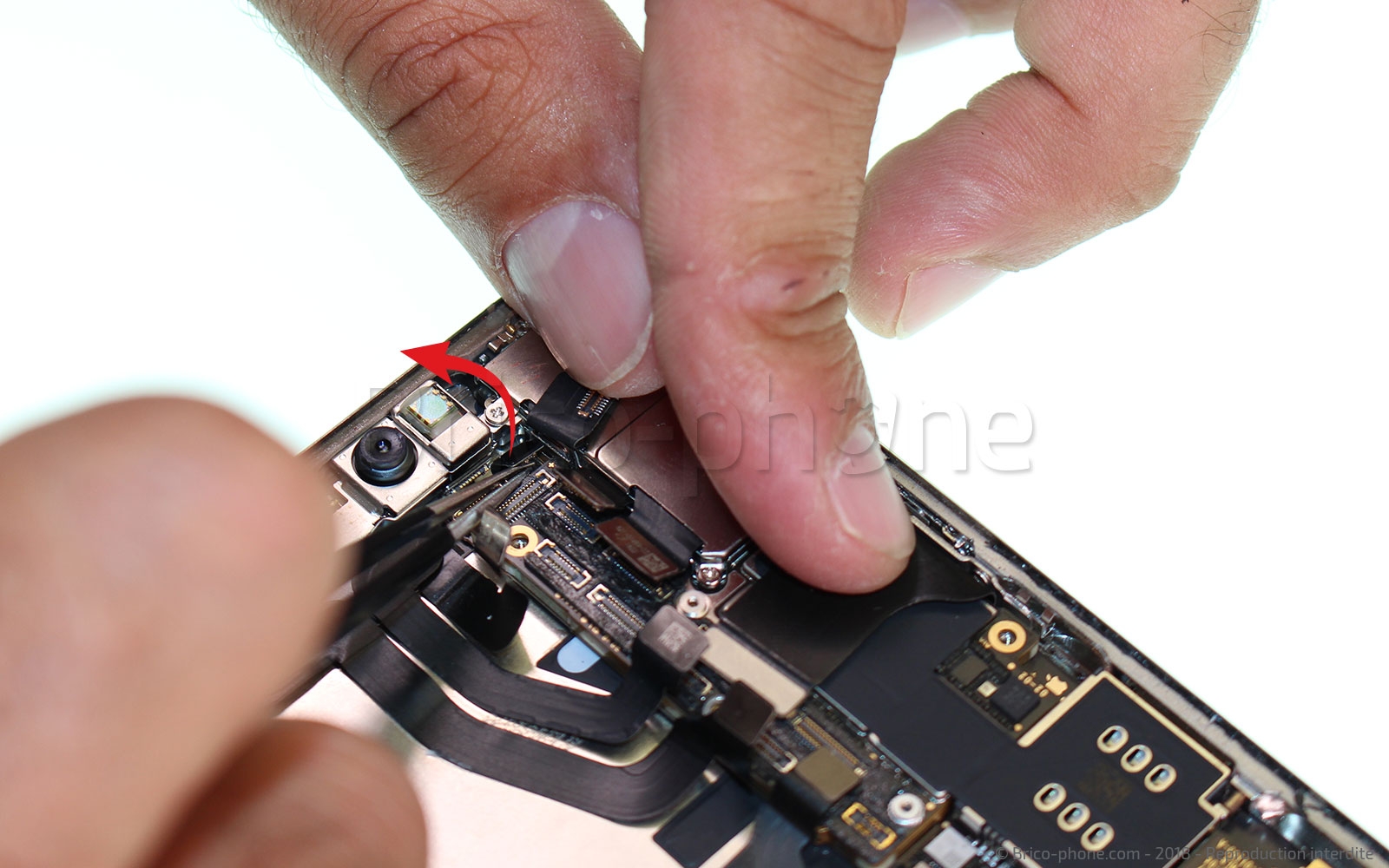 Changement du connecteur de charge sur iPhone XS Max photo 2