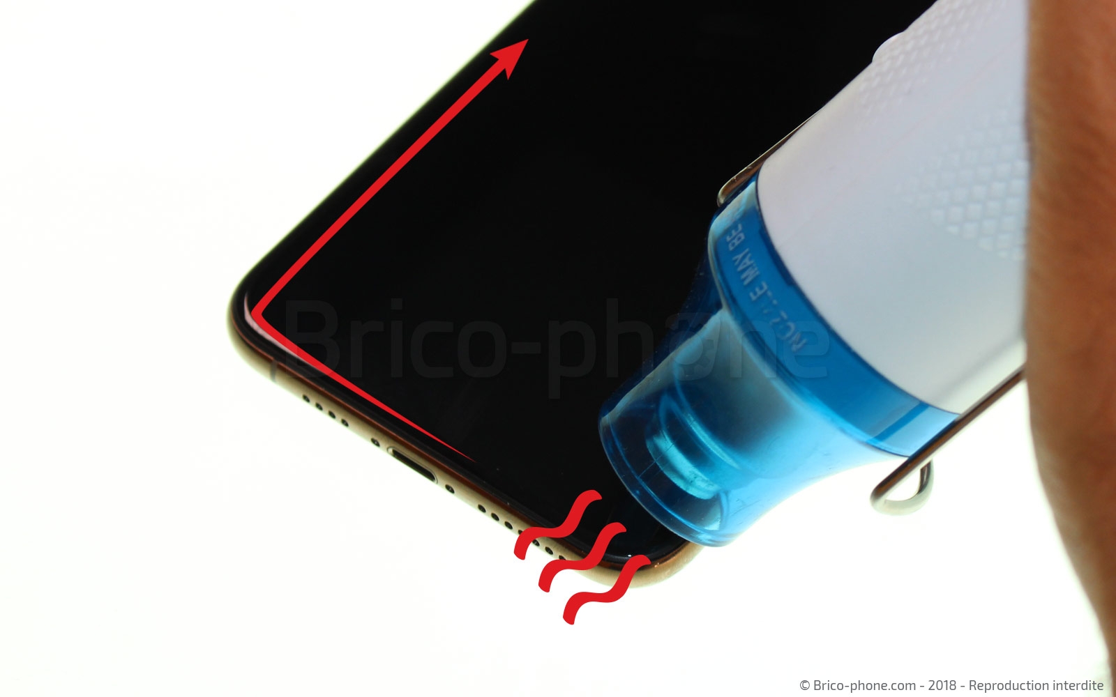 Changement du vibreur Taptic Engine sur iPhone XS Max photo 1