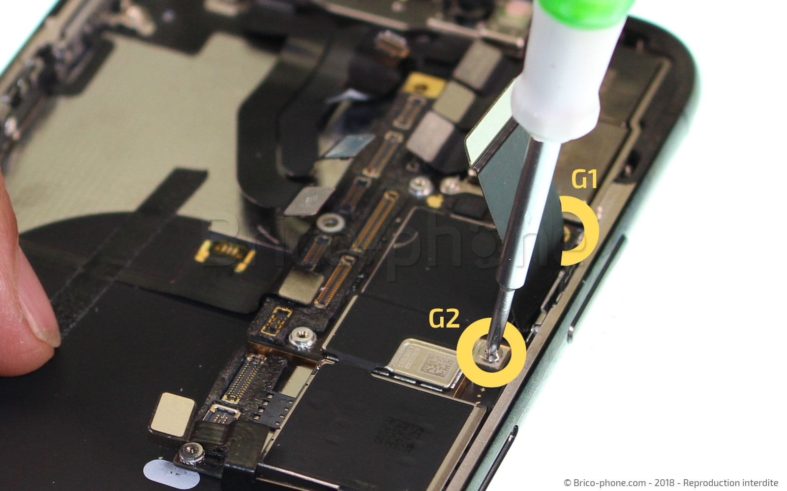 Démontage complet sur iPhone X photo 2