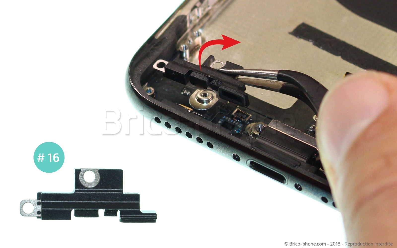 Démontage complet sur iPhone X photo 2