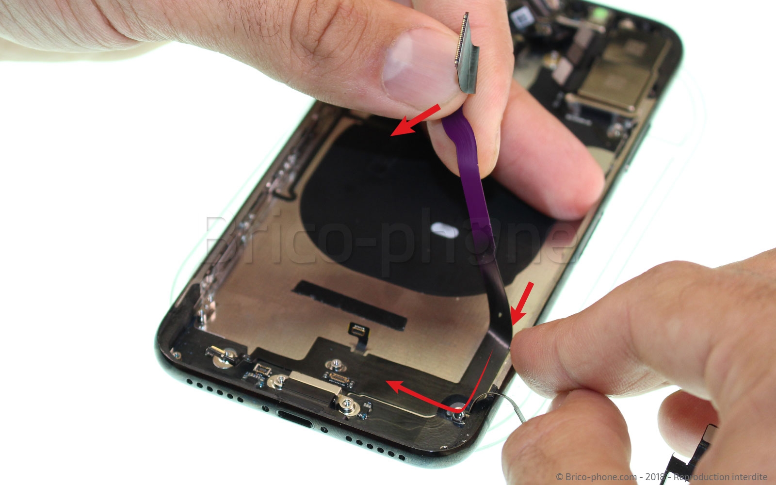 Démontage complet sur iPhone X photo 1