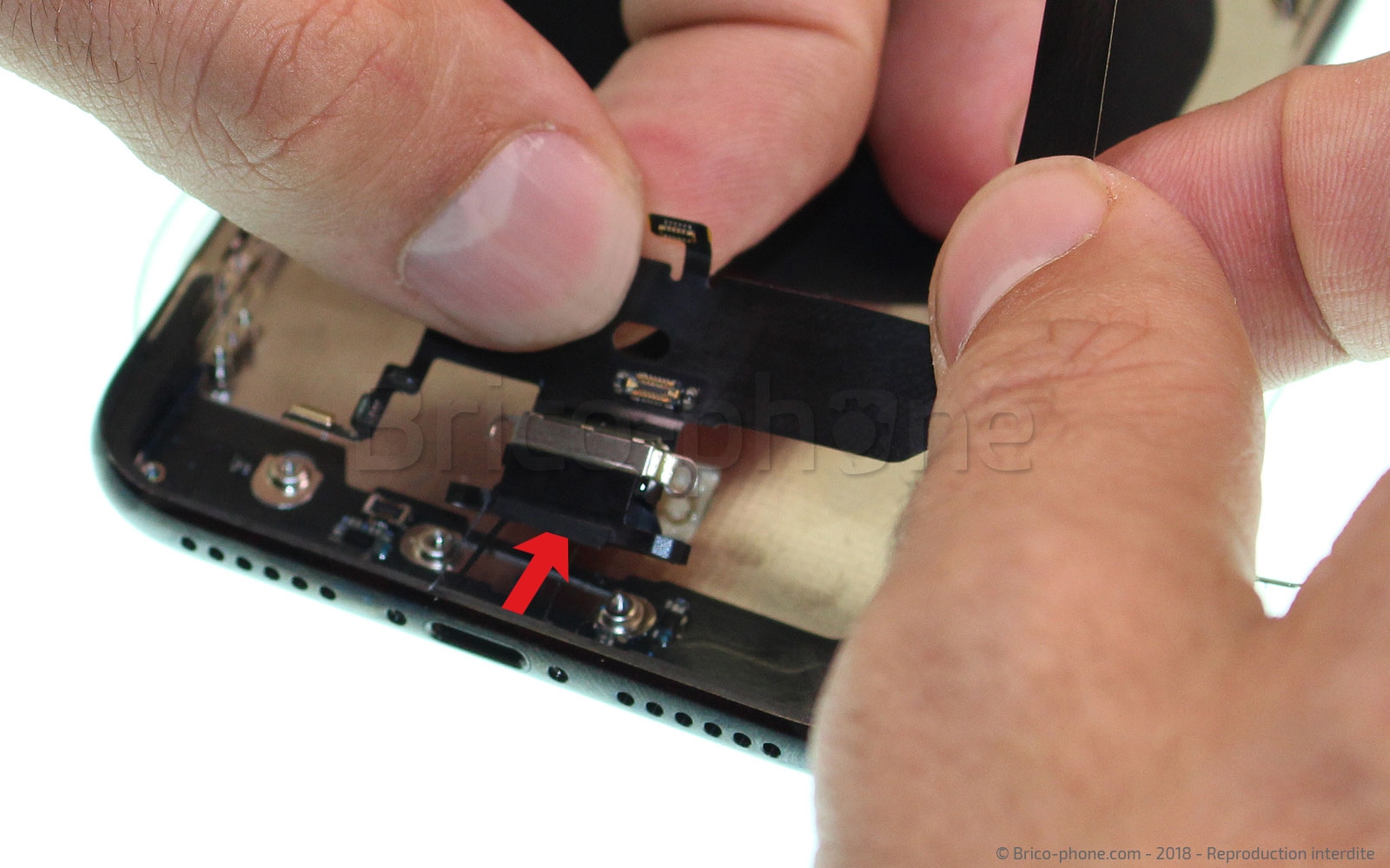 Démontage complet sur iPhone X photo 2