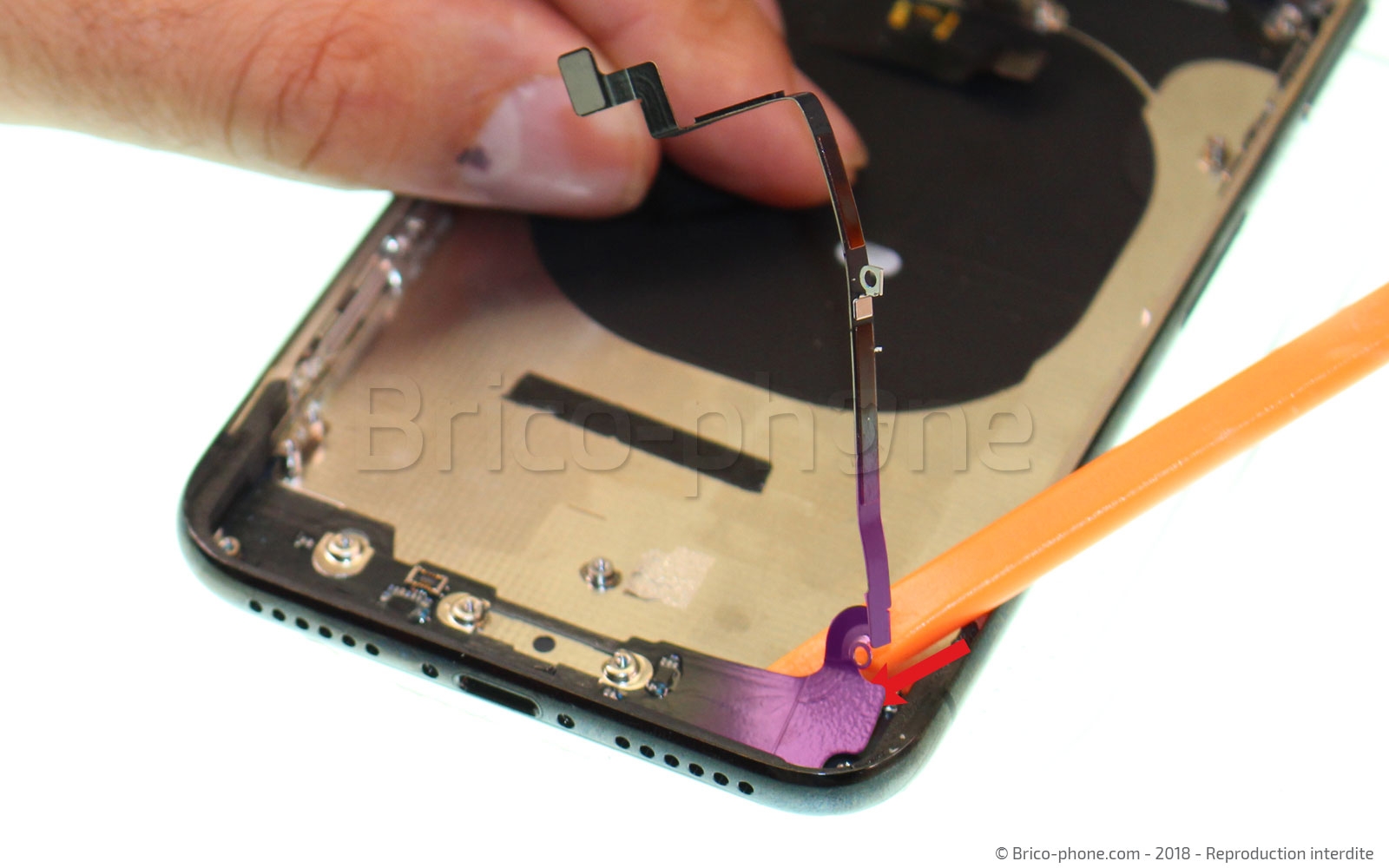 Démontage complet sur iPhone X photo 1