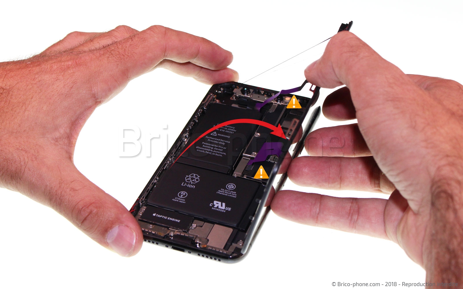 Démontage complet sur iPhone X photo 2