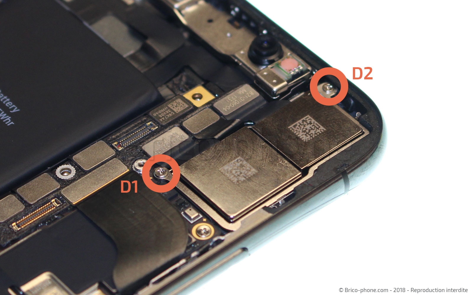 Démontage complet sur iPhone X photo 1