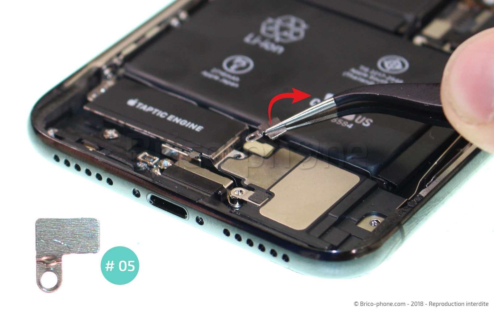 Démontage complet sur iPhone X photo 2