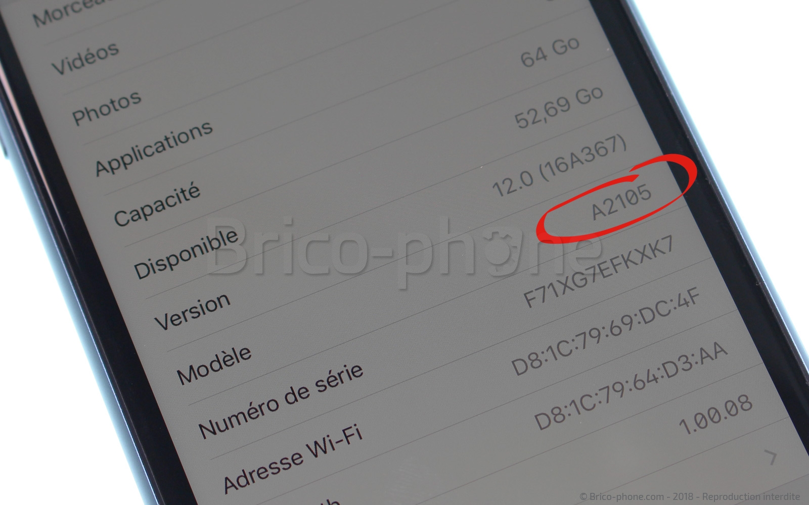 Changement du connecteur de charge sur iPhone XR photo 1