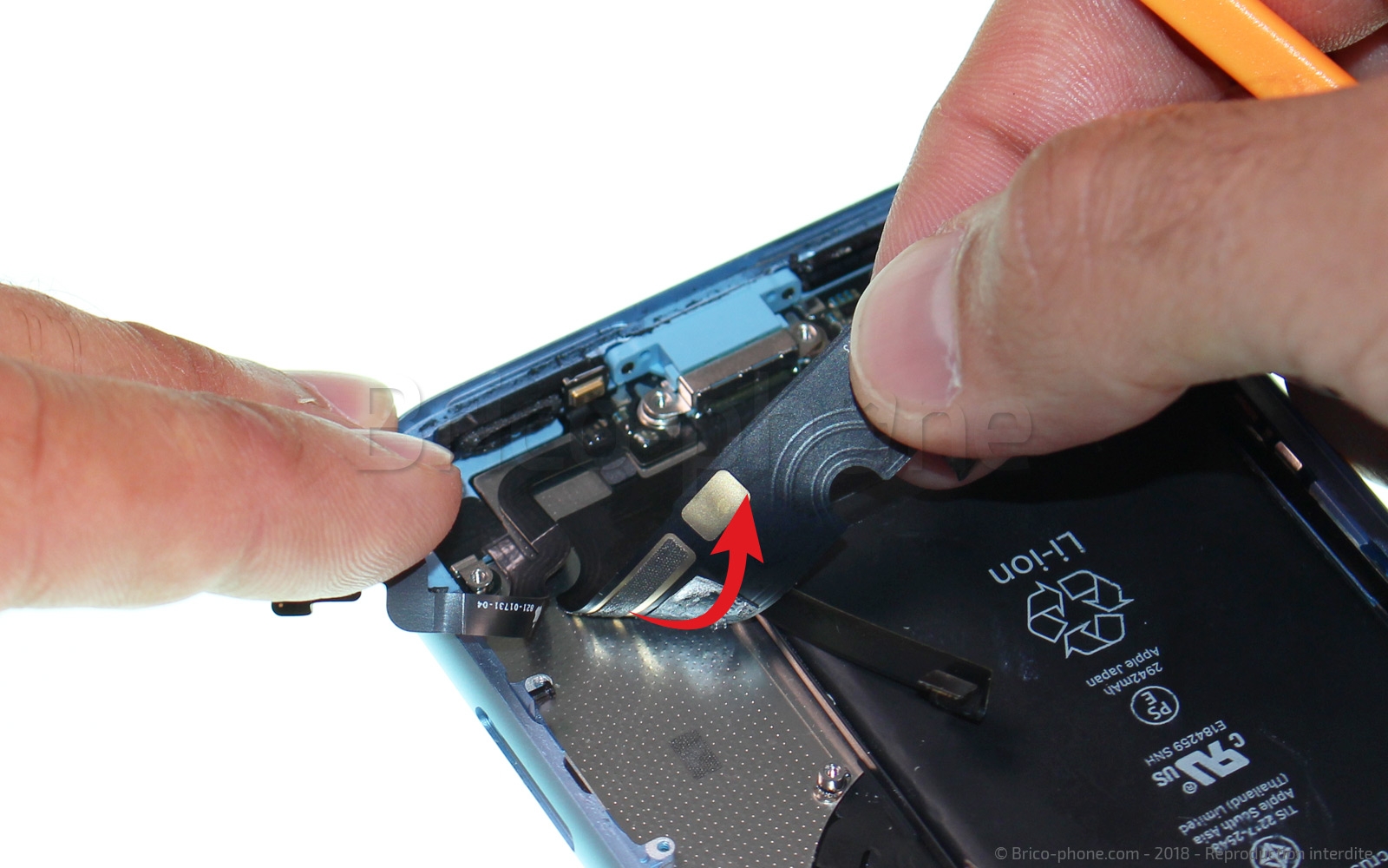 Changement du connecteur de charge sur iPhone XR photo 1