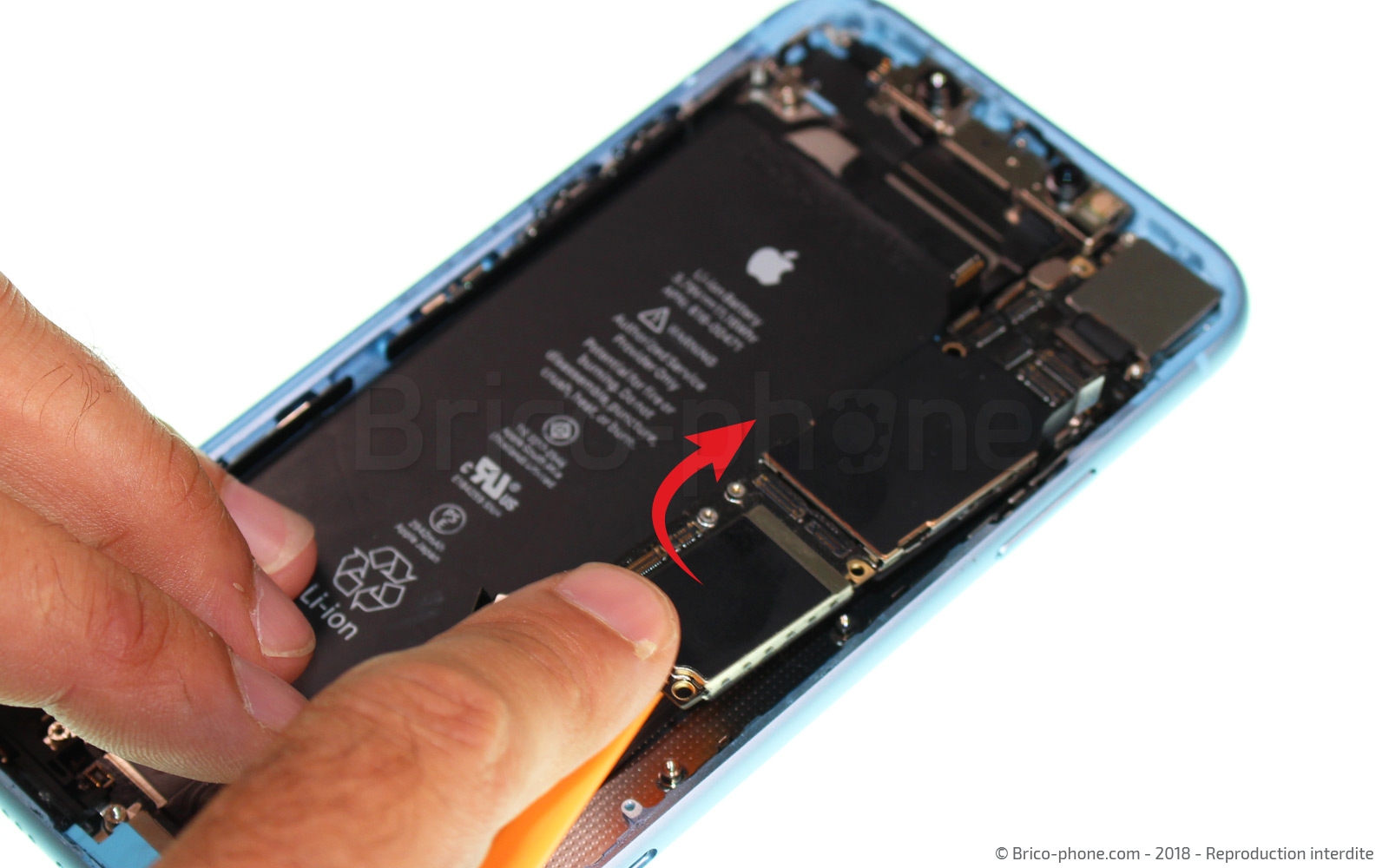 Changement du connecteur de charge sur iPhone XR photo 1