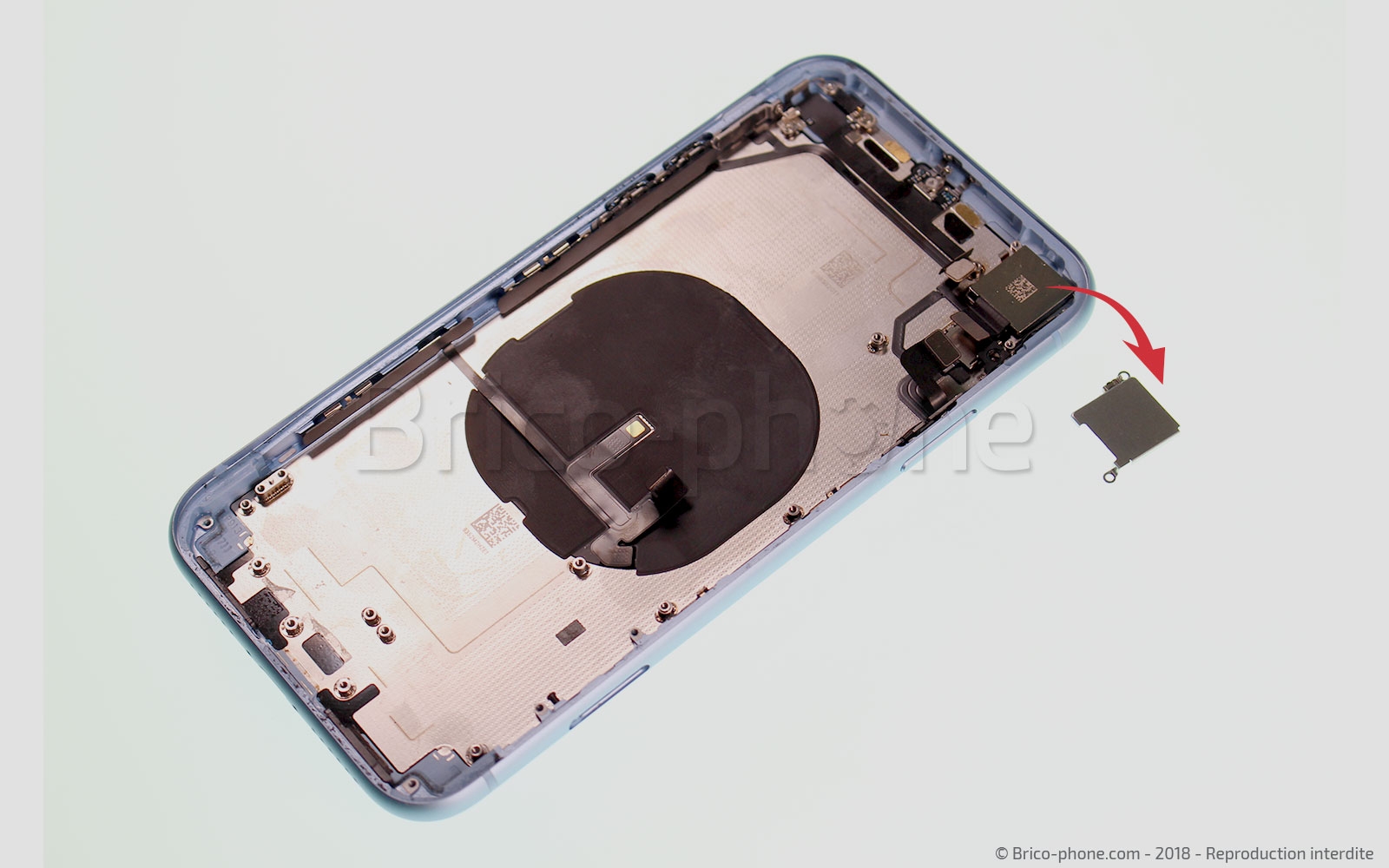 Démontage complet  sur iPhone XR photo 3