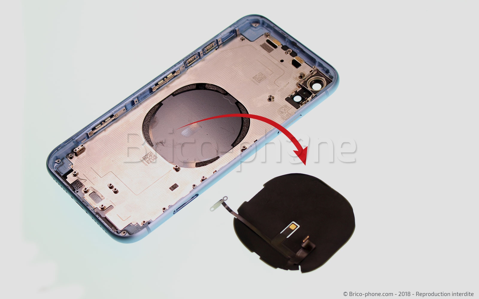 Démontage complet  sur iPhone XR photo 3