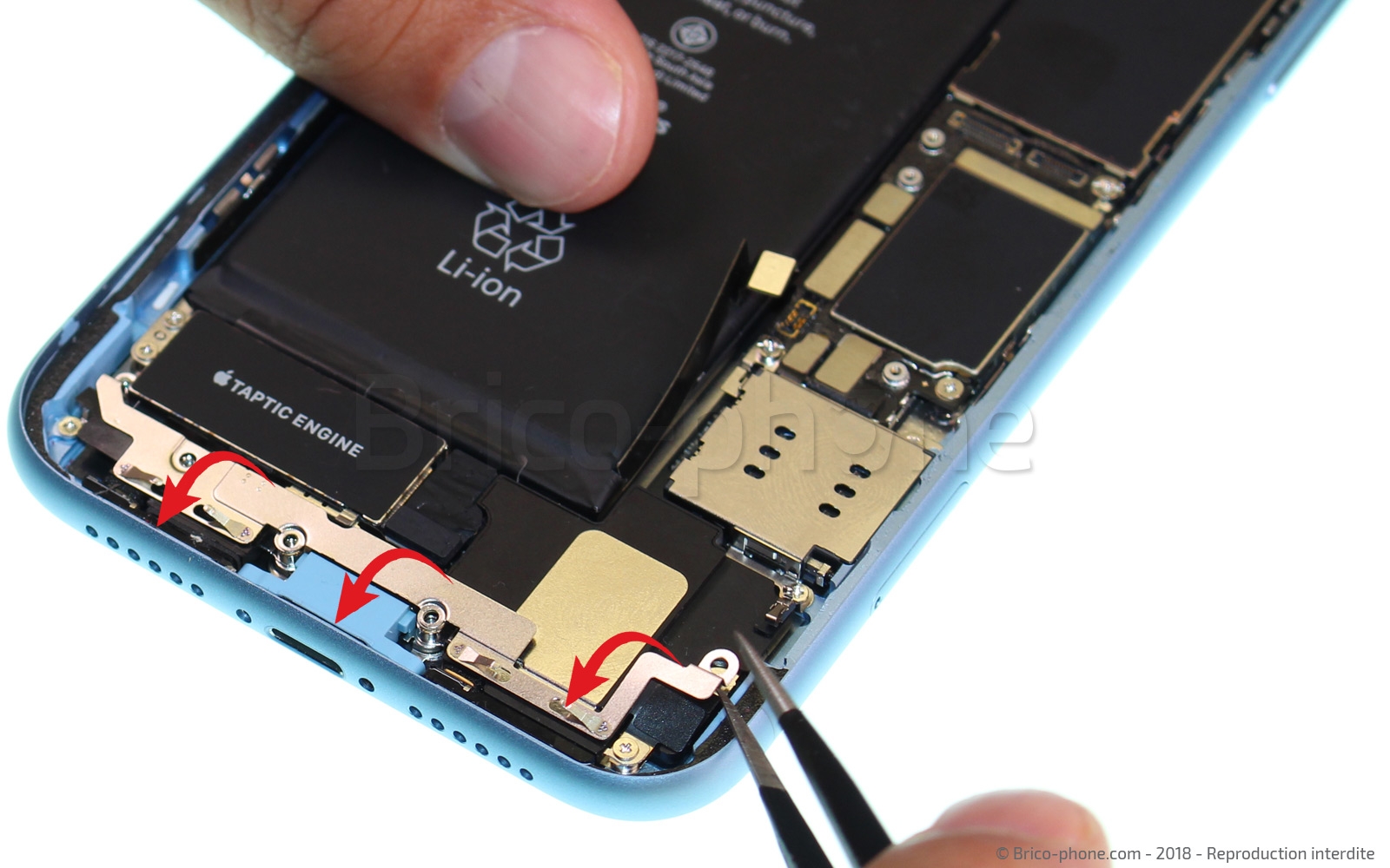 Démontage complet  sur iPhone XR photo 2