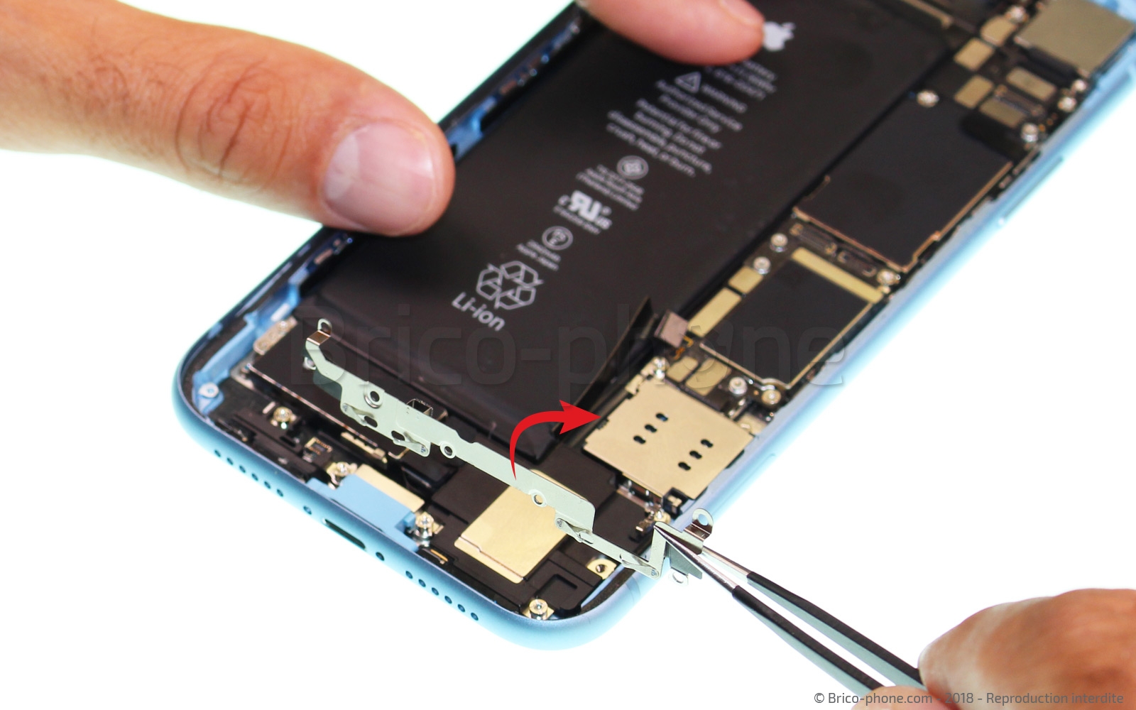 Démontage complet  sur iPhone XR photo 4