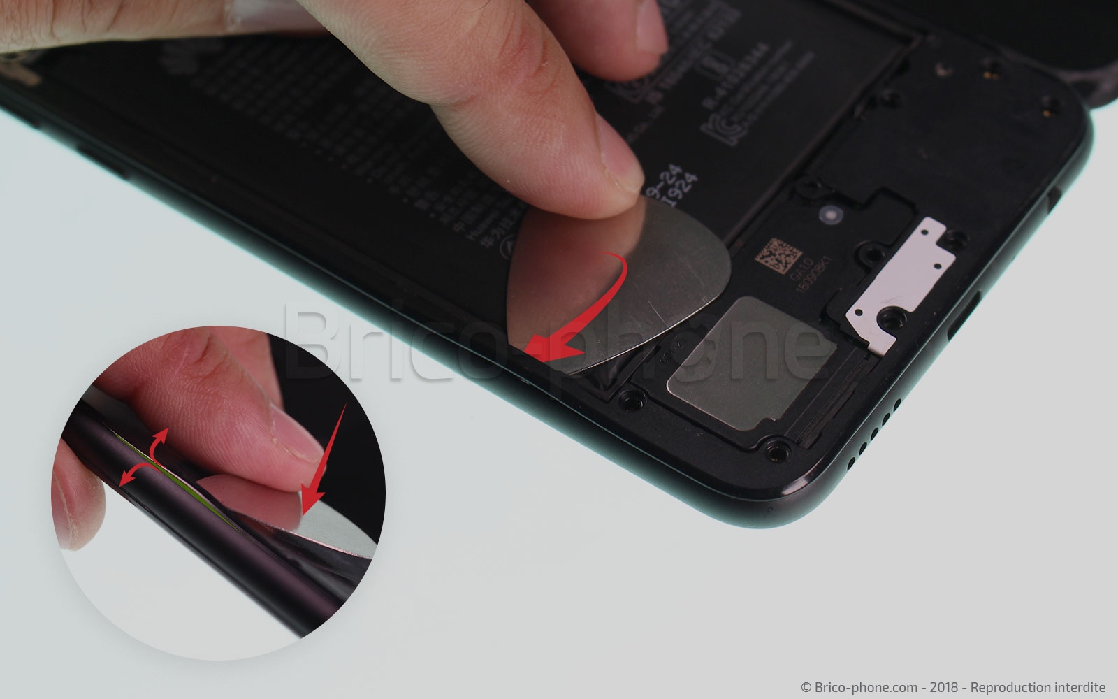 Changement de batterie sur Honor 8X photo 2