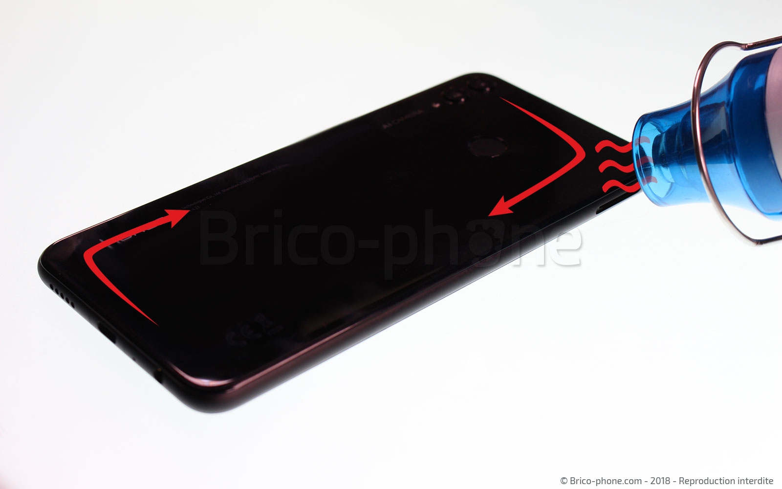 Changement du connecteur de charge sur Honor 8X photo 1